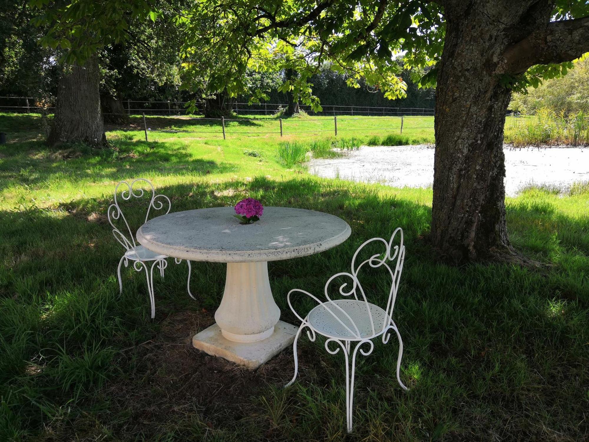 La Marquise Penchee Bed & Breakfast Orsennes Exterior photo
