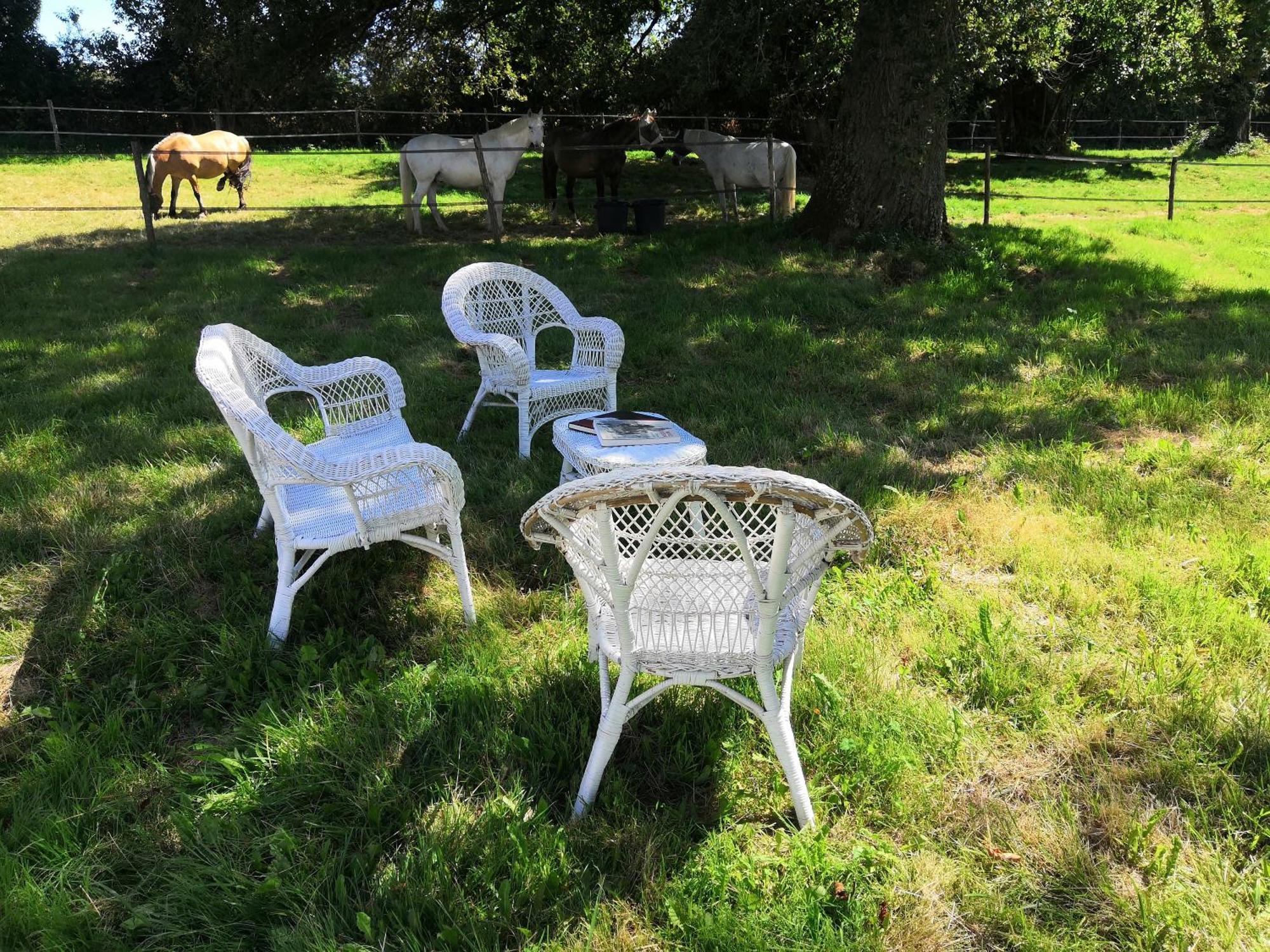 La Marquise Penchee Bed & Breakfast Orsennes Exterior photo
